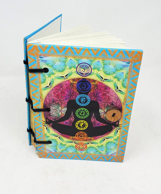 Seven Chakra Printed Hardcover Journal 5x7"